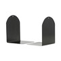 Universal Magnetic Bookends, 6 x 5 x 7, Metal, Black, 1 Pair