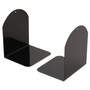 Universal Magnetic Bookends, 6 x 5 x 7, Metal, Black, 1 Pair (UNV54071) View Product Image