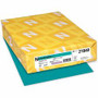 Astrobrights Color Copy Paper - Terrestrial Teal - Letter - 8 1/2" x 11" - 24 lb Basis Weight - Green Seal