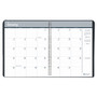 House of Doolittle 24-Month Recycled Ruled Monthly Planner, 11 x 8.5, Black Cover, 24-Month (Jan to Dec): 2024 to 2025 View Product Image