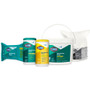 Clorox Disinfecting Wipes, 1-Ply, Fresh Scent, 7 x 8, White, 75/Canister, 6 Canisters/Carton (CLO15949CT) View Product Image