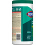 Clorox Disinfecting Wipes, 1-Ply, Fresh Scent, 7 x 8, White, 75/Canister, 6 Canisters/Carton (CLO15949CT) View Product Image