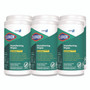 Clorox Disinfecting Wipes, 1-Ply, Fresh Scent, 7 x 8, White, 75/Canister, 6 Canisters/Carton