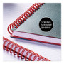 Black n' Red Flexible Cover Twinwire Notebooks, SCRIBZEE Compatible, 1-Subject, Wide/Legal Rule, Black/Red Cover, (70) 11.75 x 8.25 Sheets