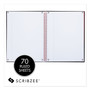 Black n' Red Hardcover Twinwire Notebooks, SCRIBZEE Compatible, 1-Subject, Wide/Legal Rule, Black/Red Cover, (70) 8.25 x 5.88 Sheets