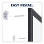 Quartet Classic Series Nano-Clean Dry Erase Board, 48" x 36", White Surface, Black Aluminum Frame