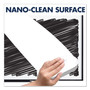 Quartet Classic Series Nano-Clean Dry Erase Board, 48" x 36", White Surface, Black Aluminum Frame