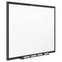 Quartet Classic Series Nano-Clean Dry Erase Board, 48" x 36", White Surface, Black Aluminum Frame