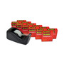 Scotch Transparent Tape Value Pack with Black Dispenser, 1" Core, 0.75" x 83.33 ft, Transparent (MMM600KC60) View Product Image