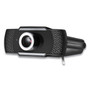 Adesso CyberTrack H4 1080P HD USB Manual Focus Webcam with Microphone, 1920 Pixels x 1080 Pixels, 2.1 Mpixels, Black