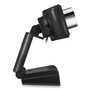 Adesso CyberTrack H4 1080P HD USB Manual Focus Webcam with Microphone, 1920 Pixels x 1080 Pixels, 2.1 Mpixels, Black