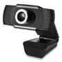 Adesso CyberTrack H4 1080P HD USB Manual Focus Webcam with Microphone, 1920 Pixels x 1080 Pixels, 2.1 Mpixels, Black