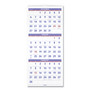 At-A-Glance 3-Month Reference Vertical Wall Calendar - Large - Monthly - 14 Month - December 2025 to January 2027 - 3 Month Single Page Layout