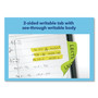 Avery Ultra Tabs Repositionable Tabs, Standard: 2" x 1.5", 1/5-Cut, Assorted Neon Colors, 48/Pack (AVE74756) View Product Image