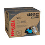 WypAll X80 Cloths, HYDROKNIT, BRAG Box, 11.1 x 16.8, White, 160/Carton