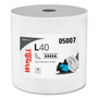 WypAll L40 Towels, Jumbo Roll, 12.5 x 12.2, White, 750/Roll