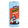 Scott Shop Towels, Standard Roll, 1-Ply, 9.4 x 11, Blue, 55/Roll, 30 Rolls/Carton