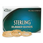 Alliance Sterling Rubber Bands, Size 14, 0.03" Gauge, Crepe, 1 lb Box, 3,100/Box
