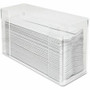 Kantek Paper Towel Dispenser - C Fold, Multifold Dispenser - 11.5" Height x 6.8" Width x 4.1" Depth - Acrylic - Clear
