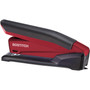 Bostitch InPower One-Finger 3-in-1 Desktop Stapler with Antimicrobial Protection, 20-Sheet Capacity, Red/Black