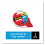 Scotch 3850 Heavy-Duty Packaging Tape with Dispenser, 3" Core, 1.88" x 54.6 yds, Clear, 1/Roll