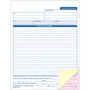 Adams Contractor's Invoice Book - 50 Sheet(s) - 3 Part - Carbonless Copy - 8.37" x 11" Sheet Size - White