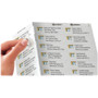 Avery Matte Clear Easy Peel Mailing Labels w/ Sure Feed Technology, Inkjet Printers, 1 x 2.63, Clear, 30/Sheet, 25 Sheets/Pack