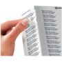 Avery Matte Clear Easy Peel Mailing Labels with Sure Feed Technology, Inkjet Printers, 0.5 x 1.75, Clear, 80/Sheet, 25 Sheets/Pack