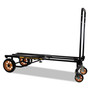 Advantus Multi-Cart 8-in-1 Cart, 500 lb Capacity, 33.25 x 17.25 x 42.5, Black