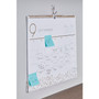 Command Clear Hooks and Strips, Small, Plastic/Metal, 0.5 lb Capacity, 3 Hooks and 4 Strips/Pack