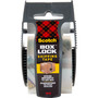 Scotch Box Lock Shipping Packaging Tape with Dispenser, 1.5" Core, 1.88" x 22.2 yds, Clear