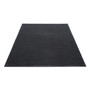 Guardian EcoGuard Indoor/Outdoor Wiper Mat, Rubber, 36 x 60, Charcoal