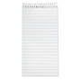 Ampad Earthwise Reporter's Notebook - 70 Sheets - Wire Bound - Front Ruling Surface - 0.34" Ruled - 15 lb Basis Weight