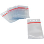 SICURIX Sealable Cardholder, Vertical, 2.62 x 3.75, Clear, 50/Pack