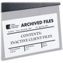 Avery Durable Permanent ID Labels with TrueBlock Technology, Laser Printers, 5 x 8.13, White, 2/Sheet, 50 Sheets/Pack