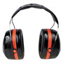 3M PELTOR OPTIME 105 High Performance Ear Muffs H10A, 30 dB NRR, Black/Red (MMMH10A) View Product Image