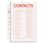 Avery Top Load Sheet Protector, Heavyweight, 8.5 x 5.5, Clear, 25/Pack