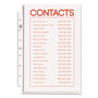Avery Top Load Sheet Protector, Heavyweight, 8.5 x 5.5, Clear, 25/Pack