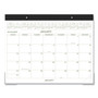 AT-A-GLANCE Two-Color Desk Pad, 22 x 17, White Sheets, Black Binding, Clear Corners, 12-Month (Jan to Dec): 2024 View Product Image