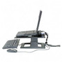 3M Adjustable Notebook Riser, 13" x 13" x 4" to 6", Black, Supports 20 lbs (MMMLX500) View Product Image