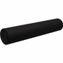 Decorol Flame-Retardant Art Paper Roll - Art, Classroom, Office, Banner, Bulletin Board - 7.40" Height x 36" Width x 1000 ft Length - Black - Sulphite
