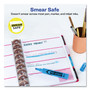 Avery HI-LITER Desk-Style Highlighters, Light Blue Ink, Chisel Tip, Light Blue/Black Barrel, Dozen
