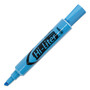 Avery HI-LITER Desk-Style Highlighters, Light Blue Ink, Chisel Tip, Light Blue/Black Barrel, Dozen (AVE07746) View Product Image