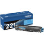 Brother TN221C Original Standard Yield Laser Toner Cartridge - Cyan - 1 Each