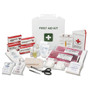 AbilityOne 6545006561093, SKILCRAFT First Aid Kit, Industrial/Construction, 8-10 Person Kit, 169 Pieces, Metal Piece