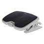 Kensington SoleMate Comfort Footrest with SmartFit System, 21.5w x 14d x 3.5 to 5h, Gray/Black (KMW56144) View Product Image