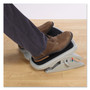 Kensington SoleMate Comfort Footrest with SmartFit System, 21.5w x 14d x 3.5 to 5h, Gray/Black