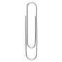 ACCO Paper Clips, Jumbo, Smooth, Silver, 100 Clips/Box, 10 Boxes/Pack ACC72580