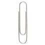 ACCO Paper Clips, Jumbo, Smooth, Silver, 100 Clips/Box, 10 Boxes/Pack ACC72580
