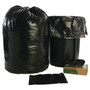 AbilityOne 8105015173668, SKILCRAFT Recycled Content Trash Can Liners, 60 gal, 1.5 mil, 38" x 58", Black/Brown, 20/Box (NSN5173668) View Product Image